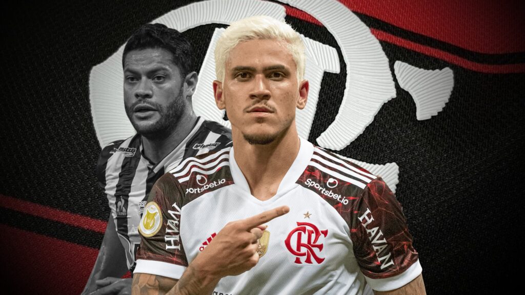 Flamengo x Atletico-MG na Copa do Brasil Pedro e Hulk